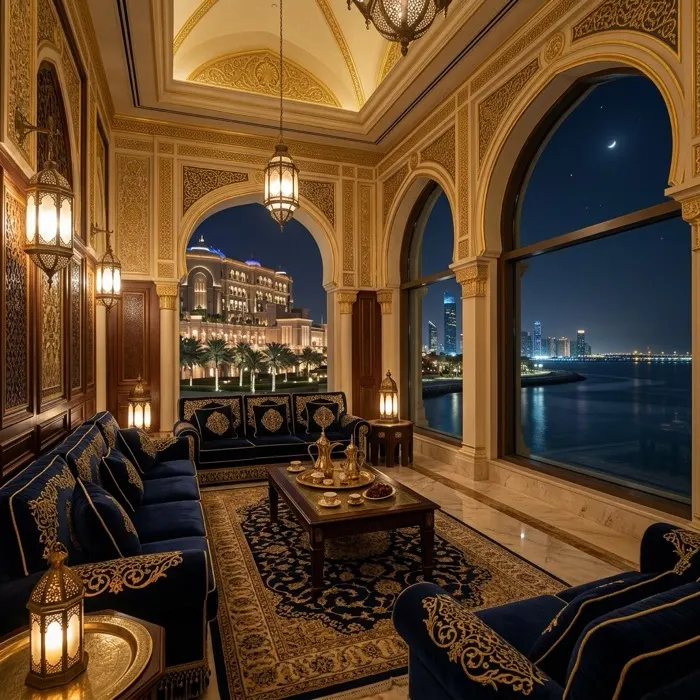 Abu Dhabi elite social scene
