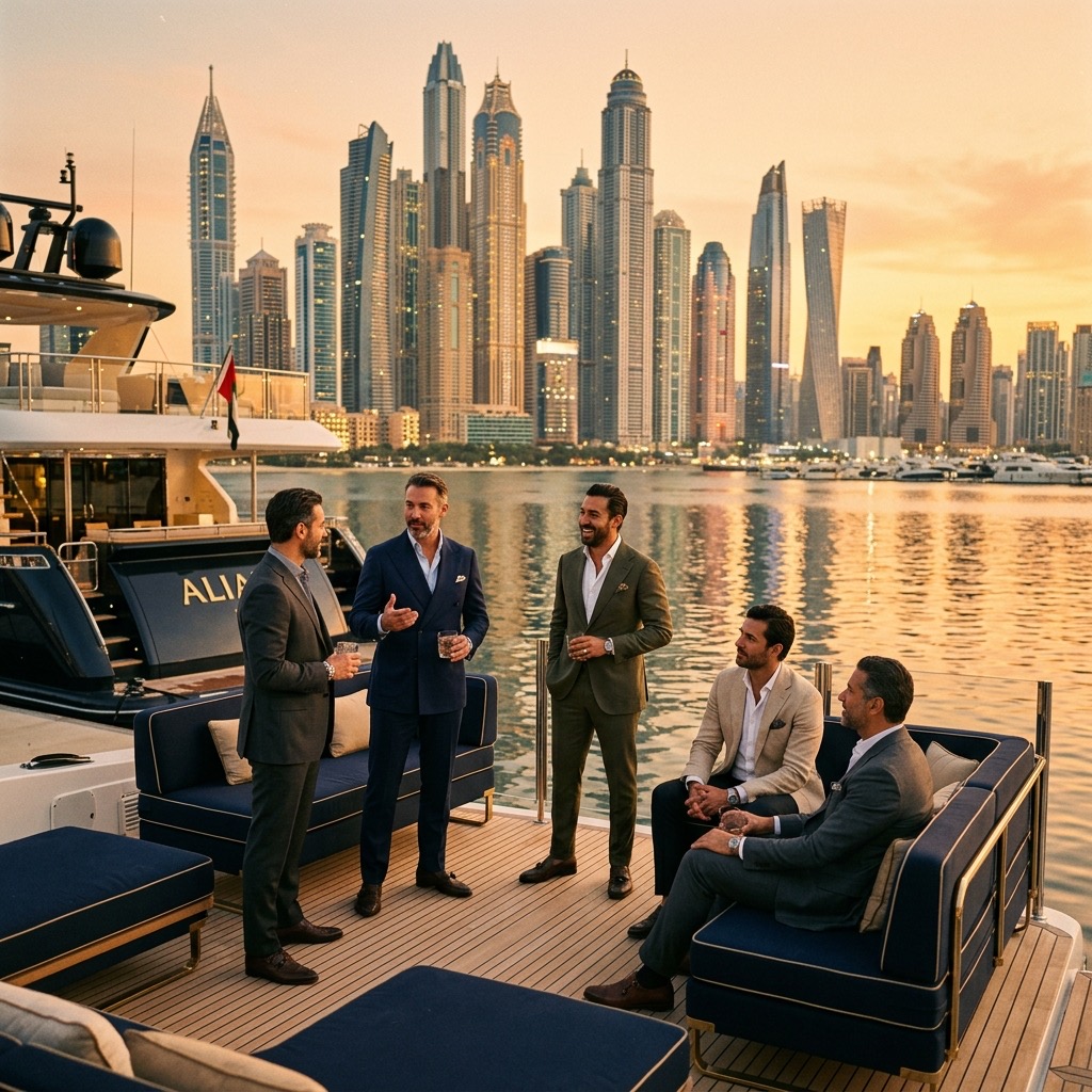 Dubai elite social scene