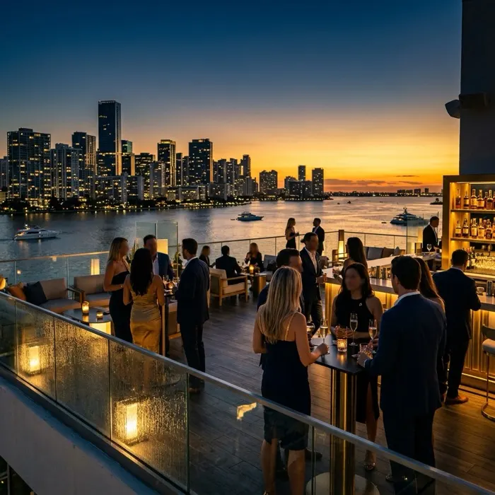 Miami elite social scene