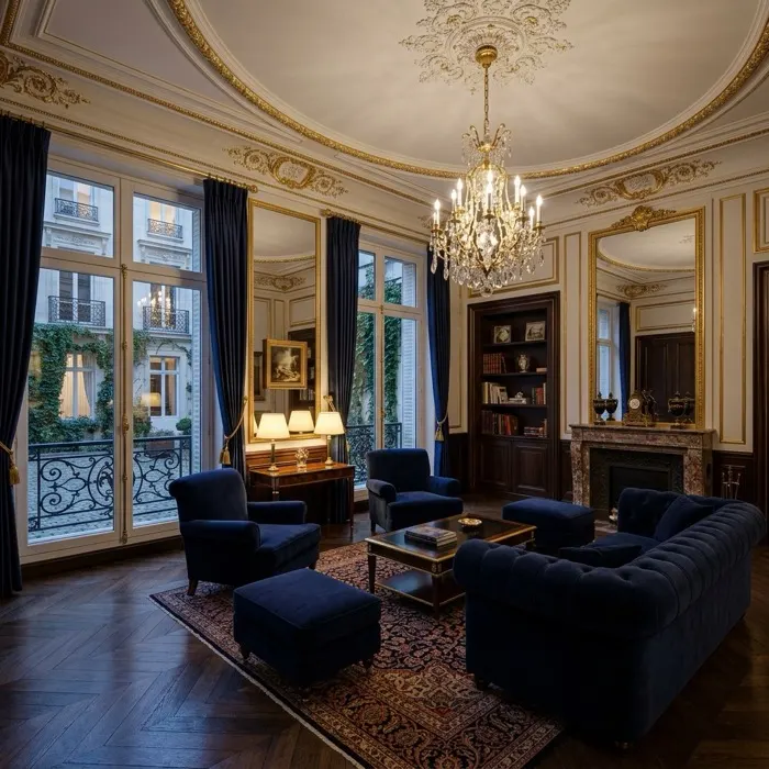 Paris elite social scene