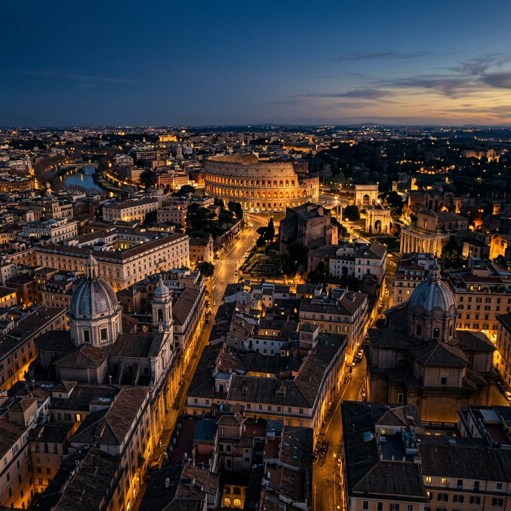 Rome elite social scene