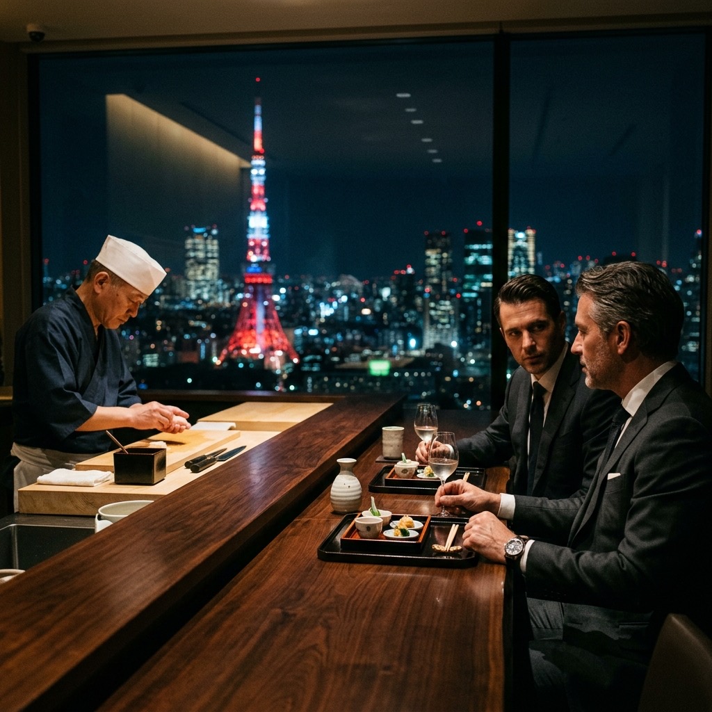 Tokyo elite social scene